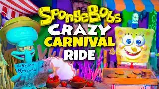SpongeBob's Crazy Carnival Ride FULL POV [4K]- Circus Circus Casino Las Vegas New SpongeBob Ride