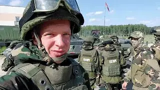 Обучение журналистов и блогеров работе в боевых условиях. Игры Блогеров 2021.