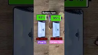 Google Pixel 9 vs Galaxy S24 battery test