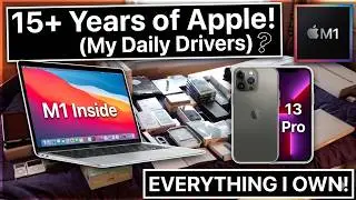 M1 MacBook Air, iPhone 13 Pro…What do I own from Apple? Product Collection!