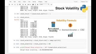 How To Calculate Stock Volatility using Python
