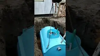 Установка очистных сооружений.