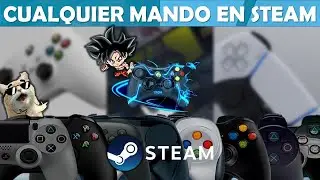 Como JUGAR con cualquier MANDO en STEAM 🎮