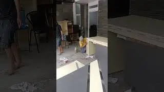 meja kantor dengan hpl #hpltaco #shortvideo #furniture #mebel #mejakantor
