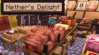 Delicias del Nether - Nether´s Delight 1.18.2 - Mod Review