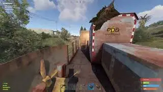 Rust train PvP is insane