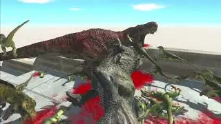 who is stronger?  Dinosaurs ARBS   Animal Revolt Battle Simulator