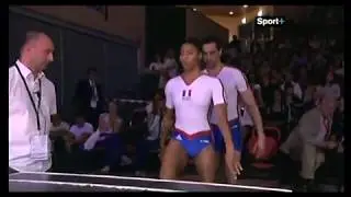 GYMNASTIQUE AEROBIC championnat du monde rodez 2010 duo RAPHAEL Eugénie OUBRIER Gaylord FRANCE 2
