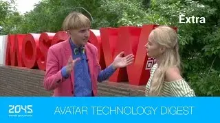 Neil Harbisson in the Avatar Technology Digest Extra