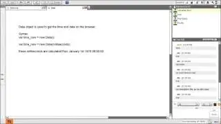 JavaScript Date and String Objects 1/16