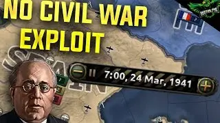 Hearts of Iron 4 How to Delay the Spanish civil war exploit (HOI4 MTG  Exploit Tutorial)