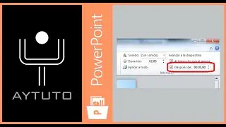 Reproducir diapositivas automáticamente en POWERPOINT