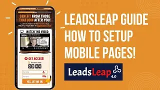 LeadsLeap | Mobile responsive pages!
