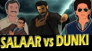 Salaar vs Dunki - Kiski Zyada  Hype?