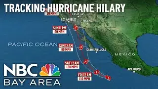 Hurricane Hilary remnants expected to hit California