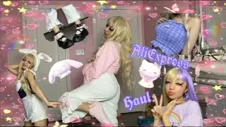 🐇✨kawaii AliExpress haul✨🐇 ~ + 🎀2 wigs🎀