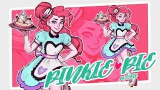 Pinkie Pie Waitress Speedpaint