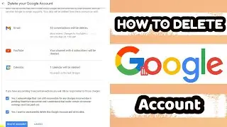 How To Delete Google Account Permanently In Computer/Laptop - {2021}