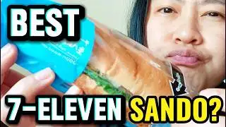 Trying 7 Eleven Japan’s Famous French Bread Sandwich 🥖🇯🇵