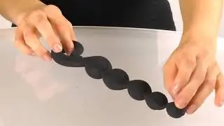 Анальная цепочка Fun Factory BENDYBEADS красная