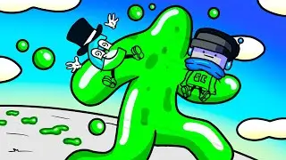We Grow a Giant Goo Freak in Blob Runner 3D!