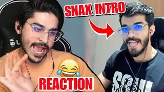Joker EPIC Reaction On Snax Stream INTRO🤣🤣