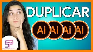 DUPLICAR OBJETOS en Illustrator 👉 Repetir una acción