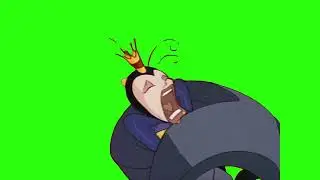 Princess What's-Her-Name screaming for help - Green Screen Chroma Key