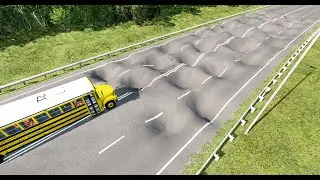Cars vs Small Pit – BeamNG.Drive