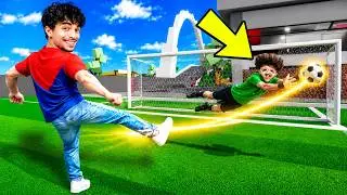 HO SFIDATO GIGINO a CALCIO su ROBLOX..
