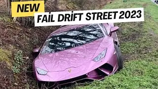 Fail Drift Street - BEST OF 2023 / BMW, Lamborghini Aventador,  Porsche 911 GT3