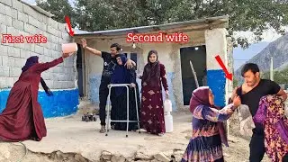 The jealousy of the first wife because of her husband's love for the second wife