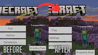 How To Get Custom Splashes in Minecraft Bedrock! {iOS tutorial}