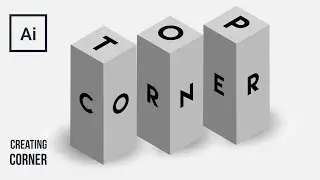 How to Create Corners in Adobe Illustrator | Isometric Design Tutorial