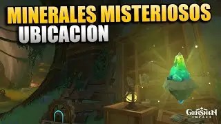 MINERALES MISTERIOSOS - UBICACIÓN - LOCALIZACIÓN | MISIÓN DE MUNDO - FONTAINE | GENSHIN IMPACT