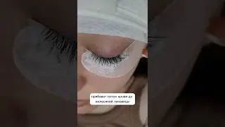 Натуральное наращивание ресниц 😌
