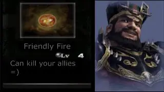 Friendly Fire Musou Mode Dong Zhuo part 1 ( Dynasty Warriors 4 )