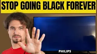Philips TV Black Screen FIX! No Picture on Philips TV!