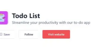 Todo List  [Cortes do ProdutiveMe]