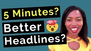 Write Better Headlines For Your Blog FAST! 🐇🐇🐇