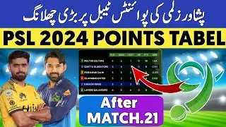 Psl points table 2024| psl 9 points table 2024|Peshawar vs multan after point table| psl 2024 points