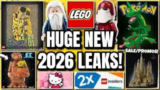 NEW LEGO LEAKS! (Pokemon, Art, Promos, Ideas & MORE!)