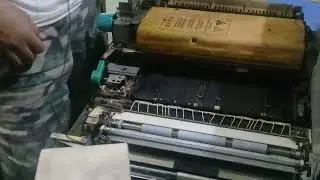 cara ketika cleaning web fotocopy  terbakar