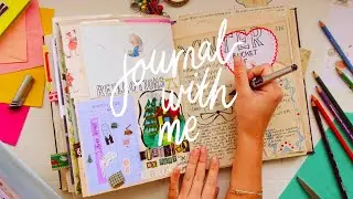 junk journal with me 🪵✿