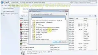 Windows 7 Tips (Ultimate) : How to enable telnet