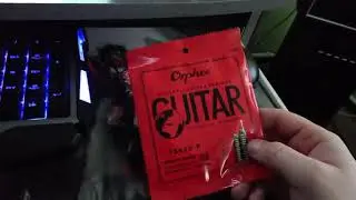 самые бюджетные струны для акустической гитары из меди Orphee TX620-P,стоит ли брать....?