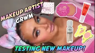 MUA GRWM 🫶🏽 ft. TESTING NEW MAKEUP
