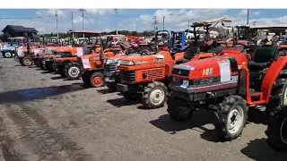 Farm Tractors stock in Japan | Japanese Agriculture and Farming Industry | Made in Japan