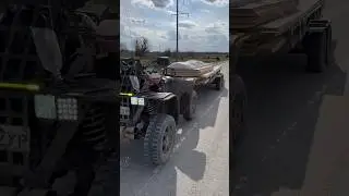 Работаем самодельный квадрик❤️