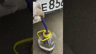 Замена масла КИА! Сливаем компрессором)